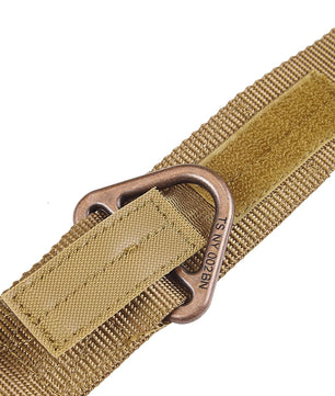 Cinturón táctico de combate militar Seibertron TDU de 1,75 pulgadas de nailon para hombre, con hebilla de metal para CQB/Riggers