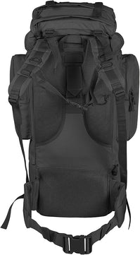 Seibertron 65L Internal-frame Waterproof Backpack Rain Cover Included