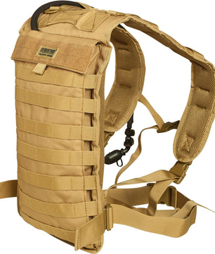 Seibertron Tactical Molle Hydration Carrier Pack Backpack Great for Outdoor Sports of Running Hiking Camping Cycling Motorcycle Fit 2L or 2.5L Water Bladder(not Included)