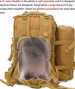 Adventure backpack featuring breathable padding for all-day hiking comfort.