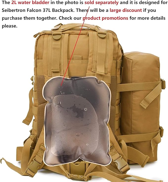 Adventure backpack featuring breathable padding for all-day hiking comfort.