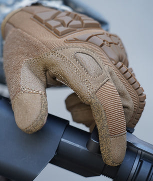 Full-finger protective gloves for airsoft and paintball enthusiasts