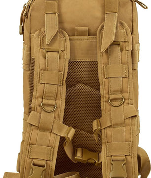 Foldable and portable camping gear backpack for hassle-free adventures.