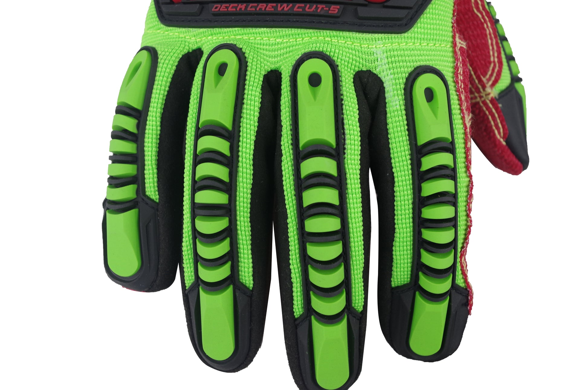 Seibertron HIGH-VIS HDC5 Level 5 Cut Resistant Deckhand Gloves High Performance Protection Impact Resistant Oil and Gas Safety Gloves CE EN388 4543