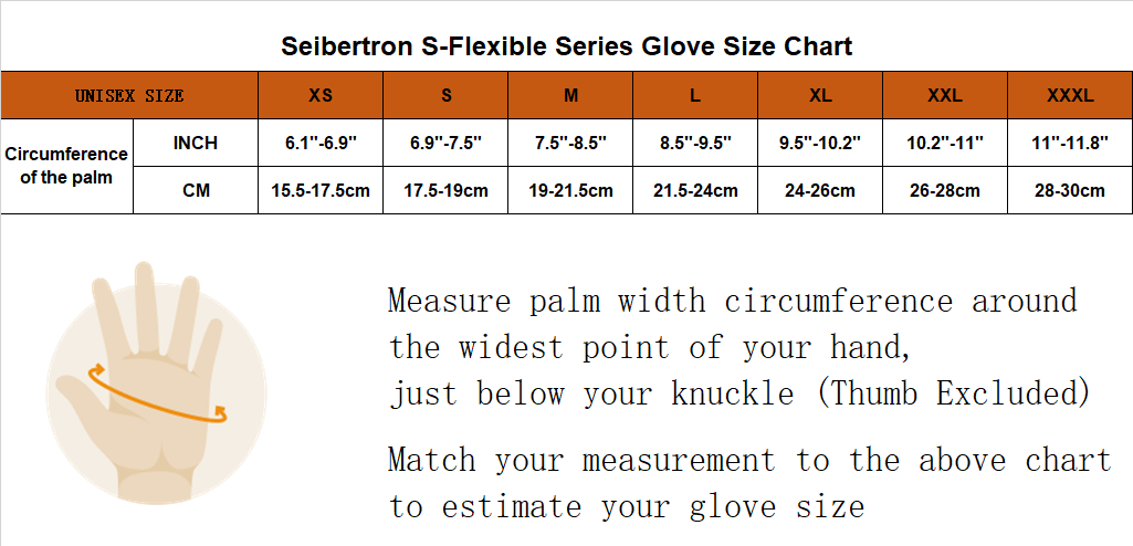 12 pairs Seibertron S-Flexible 06 TPR Oilfield Safety Work Construction Industrial Protective Anti Cut Resistant Impact Mechanic Gloves