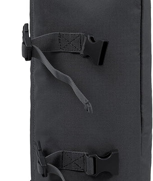 Hiking backpack with quick-access pockets for essentials.