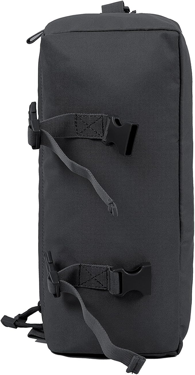 Hiking backpack with quick-access pockets for essentials.