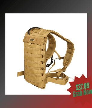 Hydration Backpack Tactical Fit 2L or 2.5L Water Bladder Seibertron - Seibertron