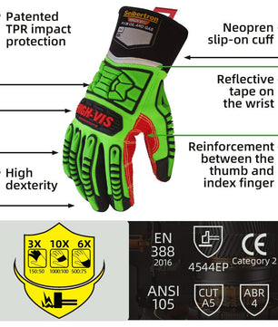 Impact Resistant Work Gloves