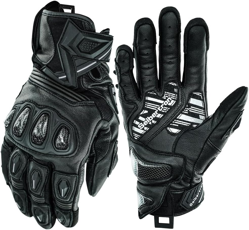 High impact protection gloves for industrial and motorcycle use