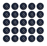 Military Anchor Style Navy Peacoat Pea Coat Jacket Coat Large Buttons, LOT/Bag of 25 Buttons - SeibertronHome522010208042