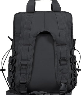 Durable Molle tactical backpack featuring a dedicated laptop compartment.