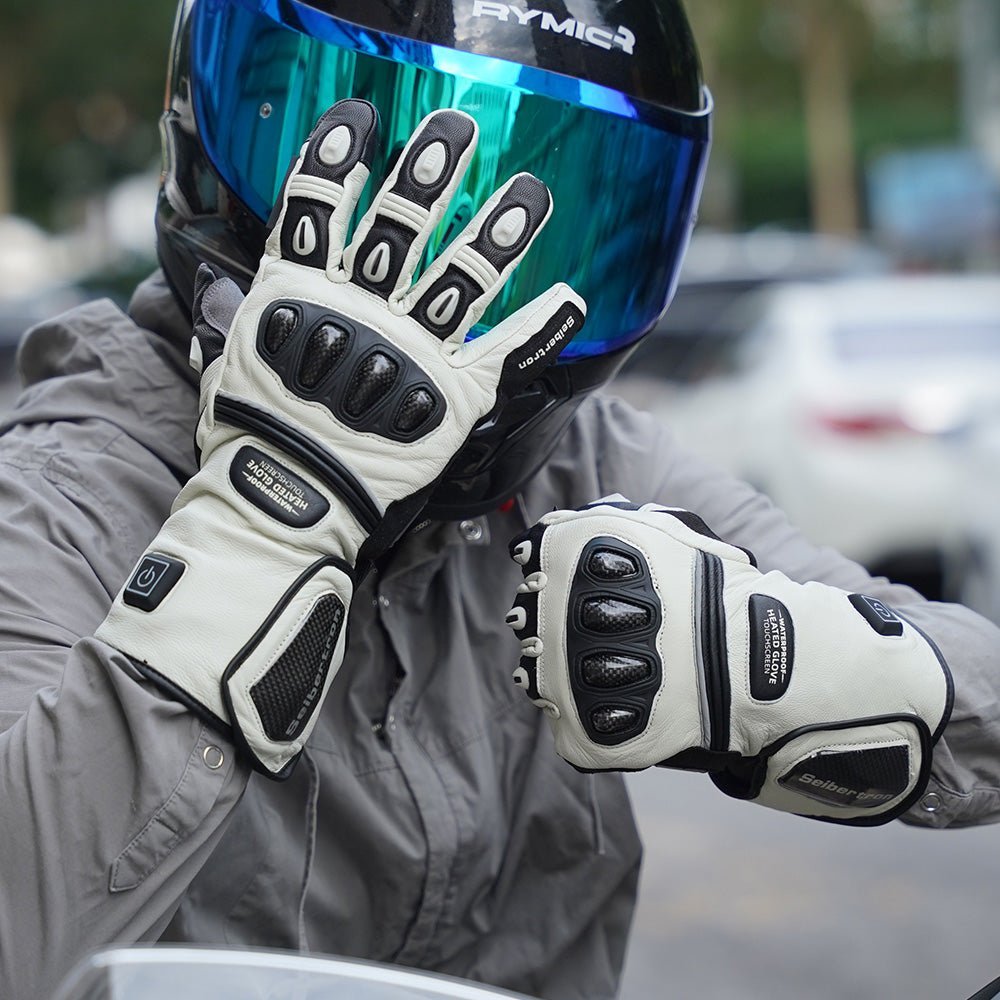motorcycle heated gloves