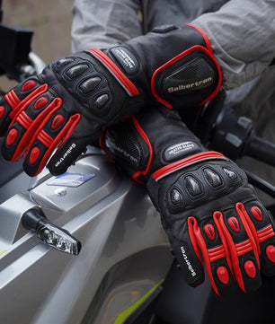 heated motor bike gloves