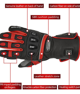 best heated ski gloves