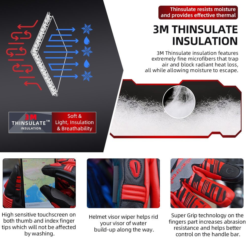 waterproof heated gloves