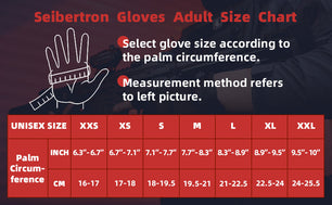 Seibertron Men Or Women XXS to XXL Fingerless/Half Finger Sports Outdoor Tactical Gloves