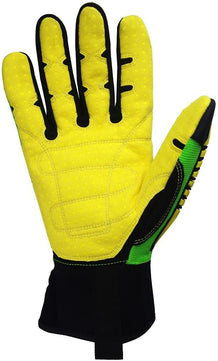 Seibertron HIGH-VIS SDXC5 Mechanics Cut5 Impact Cut Puncture Resistant Gloves Oil and Gas/Oilfield Safety Gloves CE EN388 4543