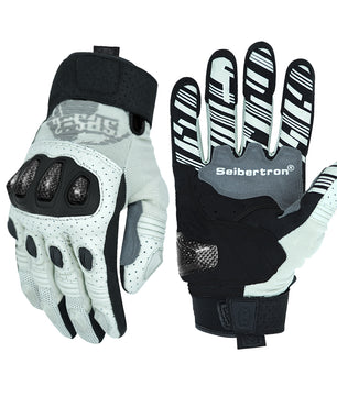 Seibertron SPS-2 Full Finger Unisex Touchscreen Road Racing Motorcycle MTB Sports Gloves