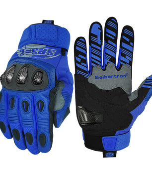 Seibertron SPS-2 Full Finger Unisex Touchscreen Road Racing Motorcycle MTB Sports Gloves