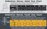 Full Gauntlet Youth Motorcycle Gloves – CE Rated, Best Sport Motorcycle Winter Protection Seibertron SPS-4 Plus