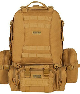 Seibertron 3 Day Tactical Backpack Waterproof Molle Bag/Rucksacks - SeibertronSports522010206741