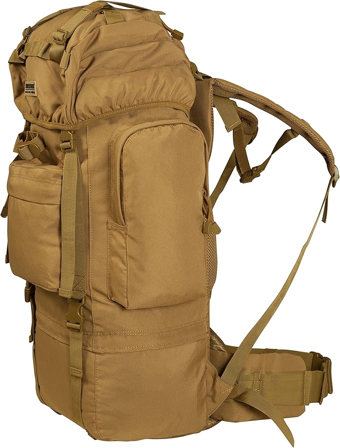Seibertron 65L Waterproof Internal Frame Rucking Backpack