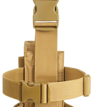 Seibertron Adjustable Tactical/Airsoft Hunting Right Handed Leg Pistol Gun Holster/Pouch Holder Drop Leg Thigh Holster - SeibertronSports602201107870