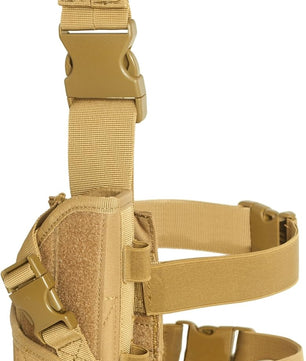 Seibertron Adjustable Tactical/Airsoft Hunting Right Handed Leg Pistol Gun Holster/Pouch Holder Drop Leg Thigh Holster - SeibertronSports602201107870