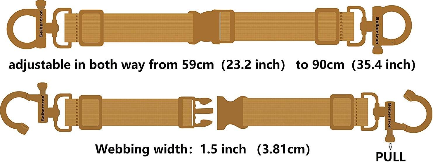 best luggage straps