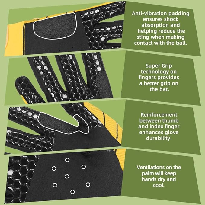 youth baseball batting gloves