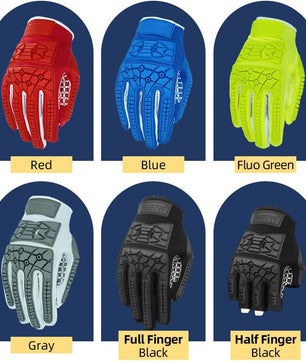 Seibertron Adult Full Finger Lineman 2.0 Padded Palm Football Receiver Gloves, Flexible TPR Impact Protection Back of Hand Glove - Seibertron