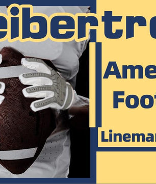 Seibertron Adult Full Finger Lineman 2.0 Padded Palm Football Receiver Gloves, Flexible TPR Impact Protection Back of Hand Glove - Seibertron