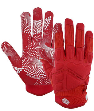 Seibertron Adult G.A.R.G 2.0 Gel Filled Patented Anti - Impact Ultra - Stick Football Sports Receiver Gloves - SeibertronSports