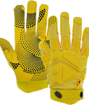 Seibertron Adult G.A.R.G 2.0 Gel Filled Patented Anti - Impact Ultra - Stick Football Sports Receiver Gloves - SeibertronSports