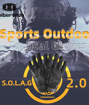 Seibertron Adult Or Youth S.O.L.A.G 2.0 Sports Outdoor Water Resistant Full Finger Touchscreen Gloves - SeibertronSports Gloves