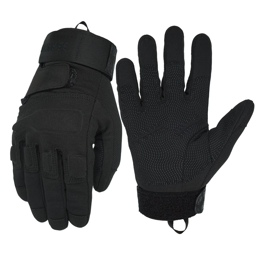 Seibertron Adult Or Youth S.O.L.A.G Sports Outdoor Water Resistant Full Finger And Half Finger Touchscreen Gloves - Seibertron