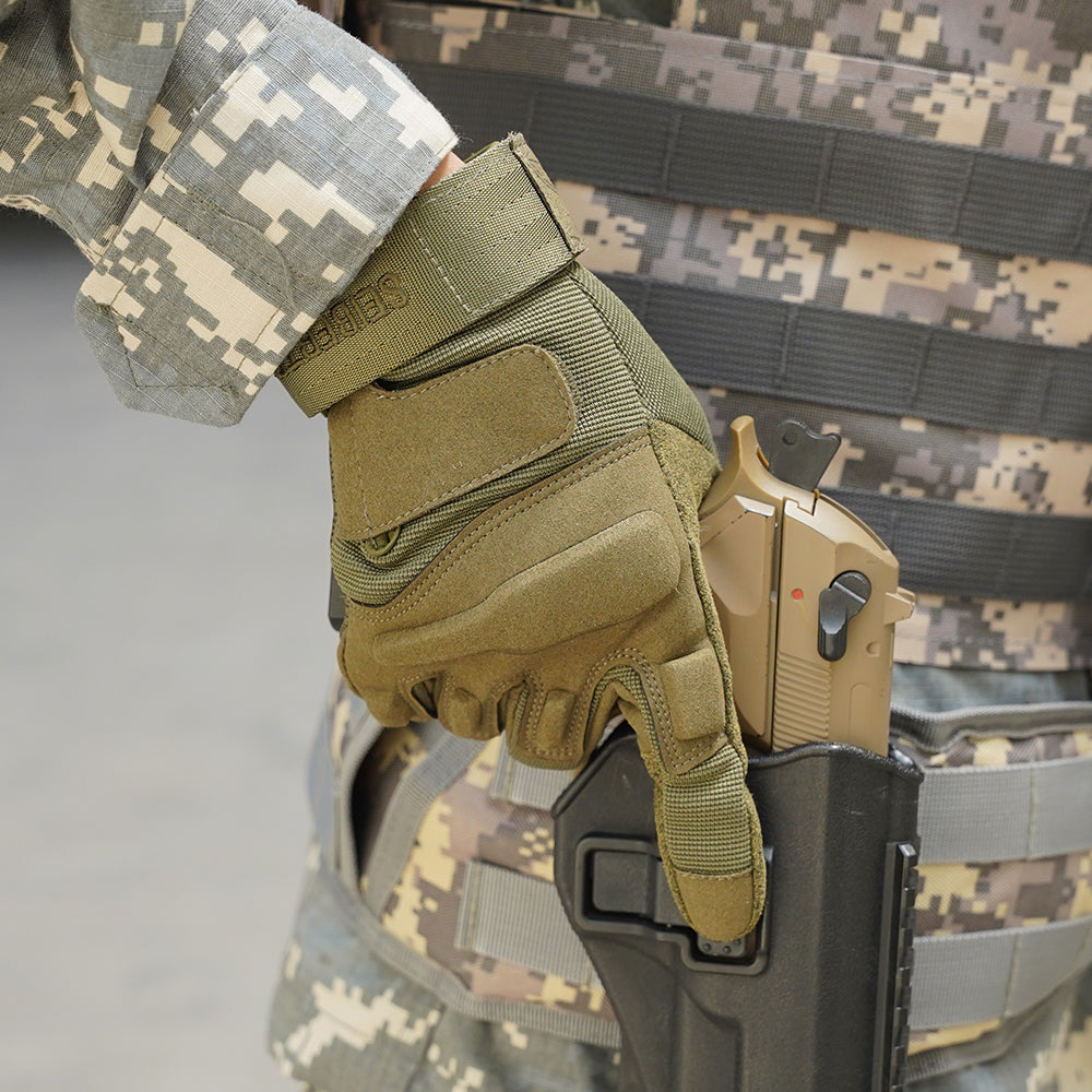 Seibertron Adult Or Youth S.O.L.A.G Sports Outdoor Water Resistant Full Finger And Half Finger Touchscreen Gloves - Seibertron