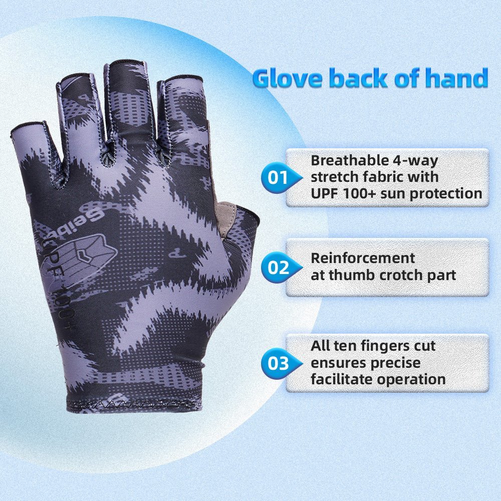 uv gloves fingerless