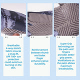 fingerless upf gloves