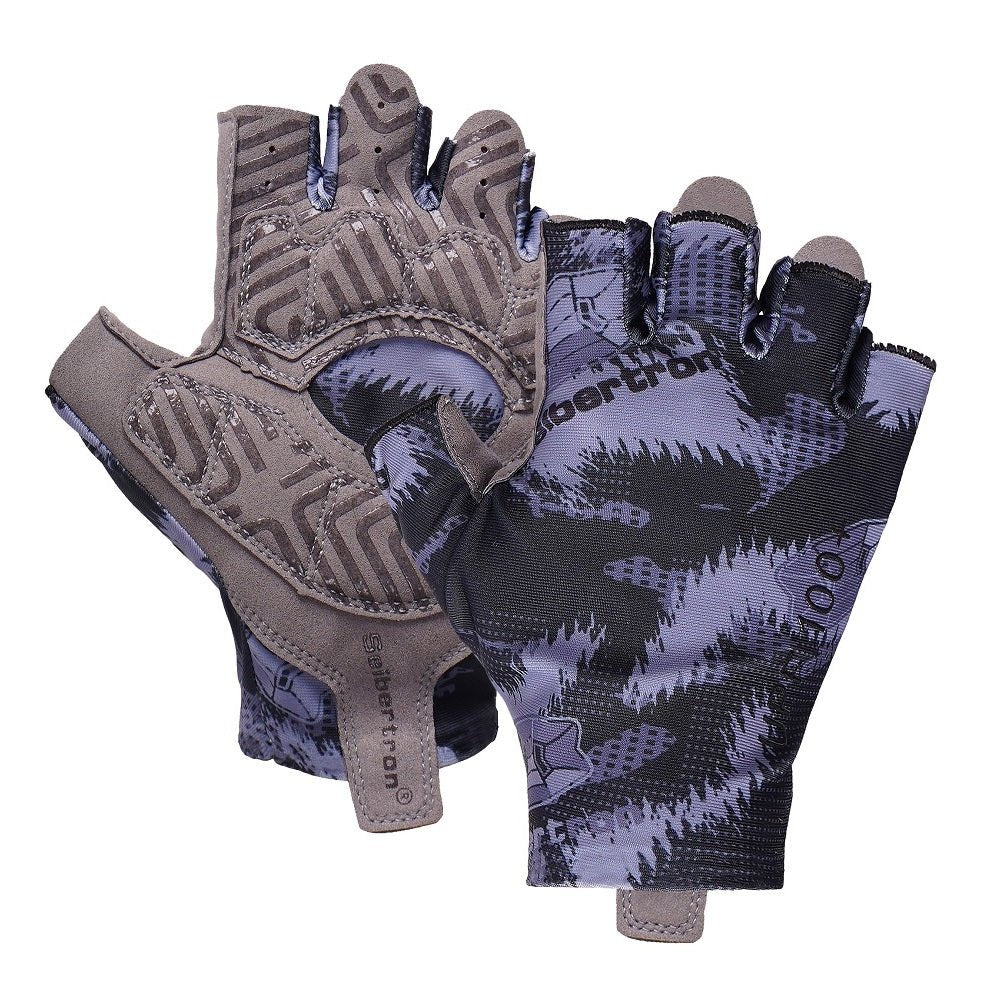 uv protection fingerless gloves