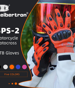 Seibertron SPS-2 Full Finger Unisex Touchscreen Road Racing Motorcycle MTB Sports Gloves - Seibertron