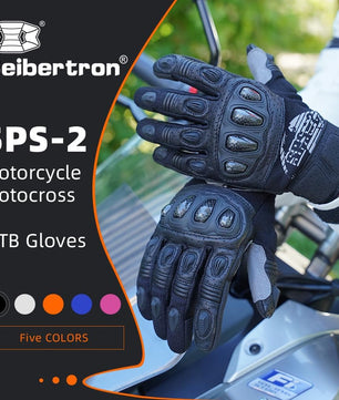 Seibertron SPS-2 Full Finger Unisex Touchscreen Road Racing Motorcycle MTB Sports Gloves - Seibertron
