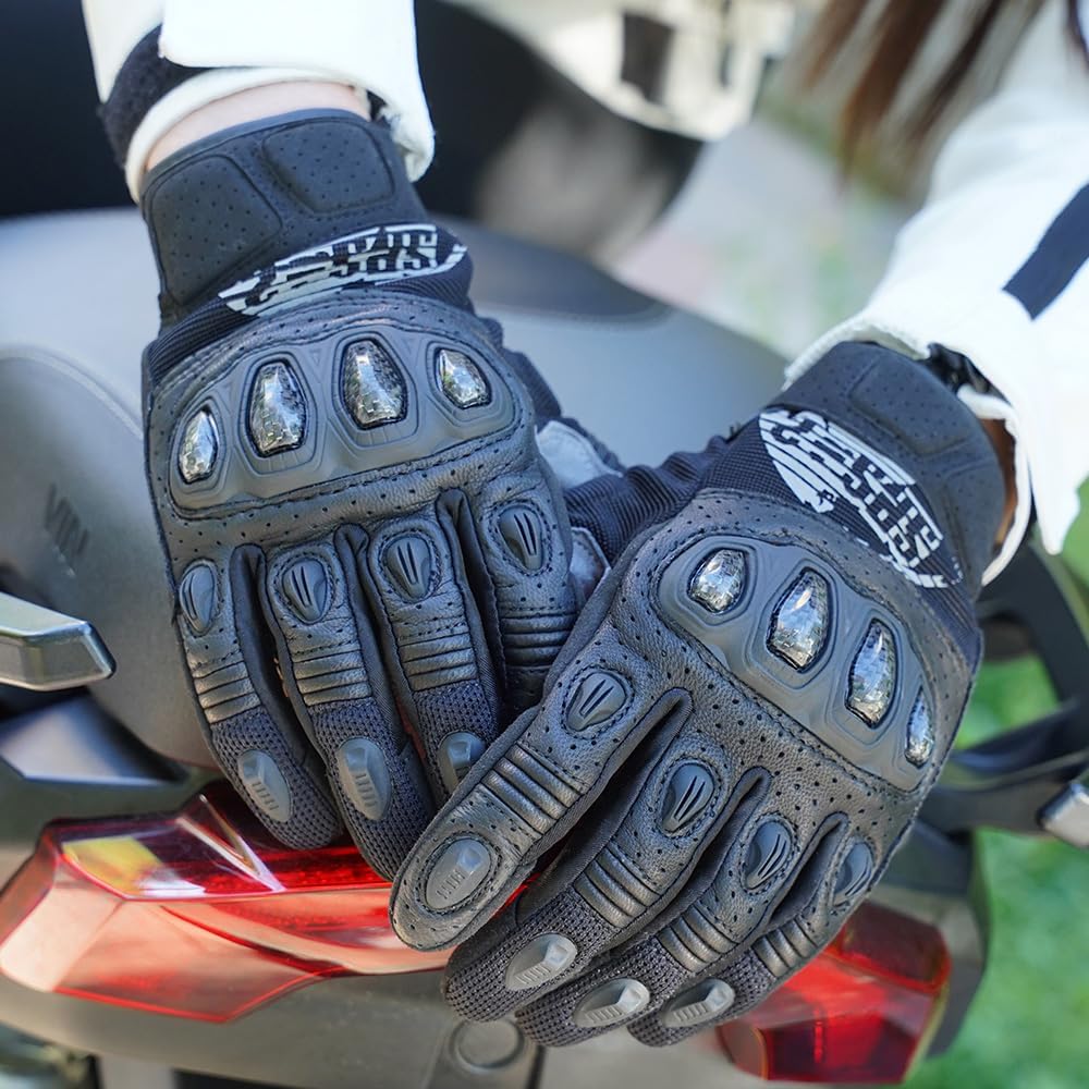 Seibertron SPS-2 Full Finger Unisex Touchscreen Road Racing Motorcycle MTB Sports Gloves - Seibertron