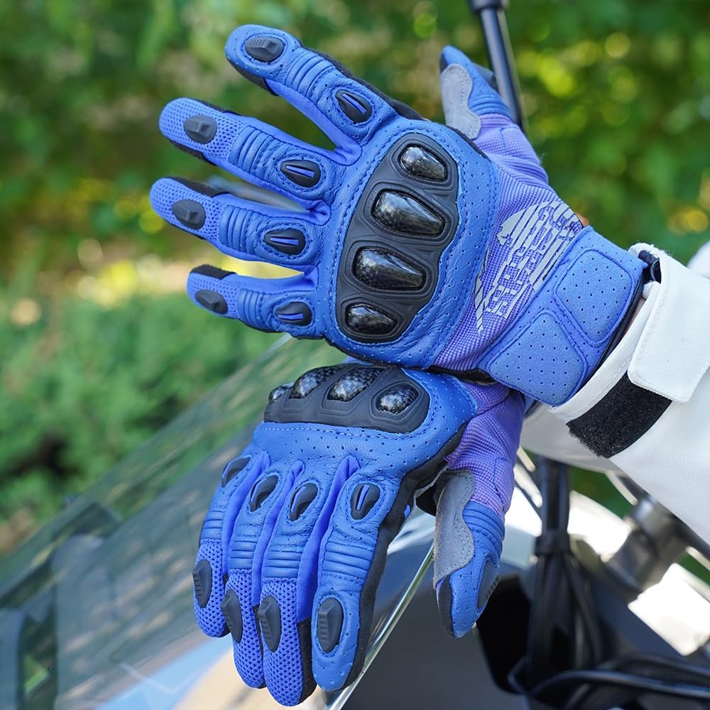 Seibertron SPS-2 Full Finger Unisex Touchscreen Road Racing Motorcycle MTB Sports Gloves - Seibertron