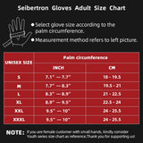 Touring motorcycle gloves for comfort on extended rides