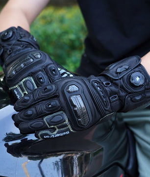 Bike safety hand gloves for rider protection