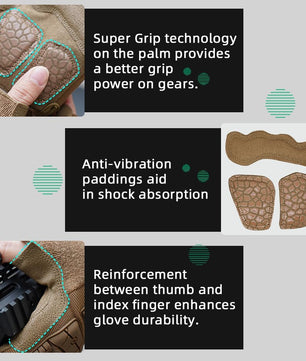 Tactical gloves designed for airsoft with flexible knuckle protection