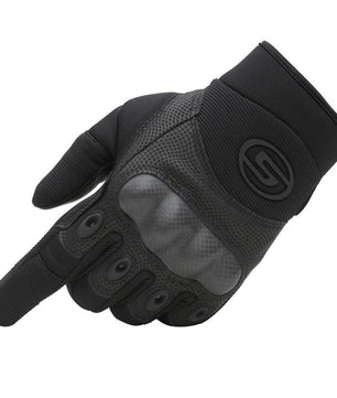 Seibertron Carbon Fiber Hard Knuckle Sheepskin Palm Motorcycle Gloves - SeibertronAutomotive Parts and Accessories522010206260