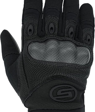 Seibertron Carbon Fiber Hard Knuckle Sheepskin Palm Motorcycle Gloves - SeibertronAutomotive Parts and Accessories522010206260